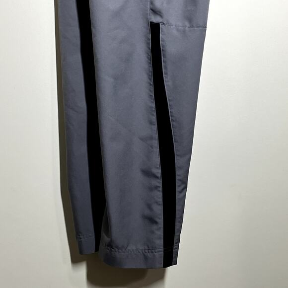 Nike Dri-Fit Track Pants Sz Small Gray Sweatpants Gray w/ Black Jogger Athletic - Picture 12 of 13